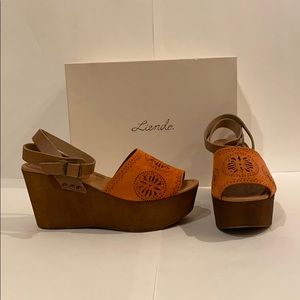 Liendo Wooden Platform Sandals